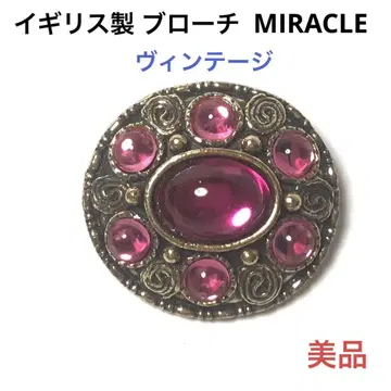 영국제 빈티지 브로치 MIRACLE vintage england