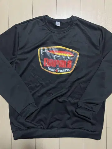 라팔라 rapala 트레이닝복 블랙 맨투맨 낚시 긴팔