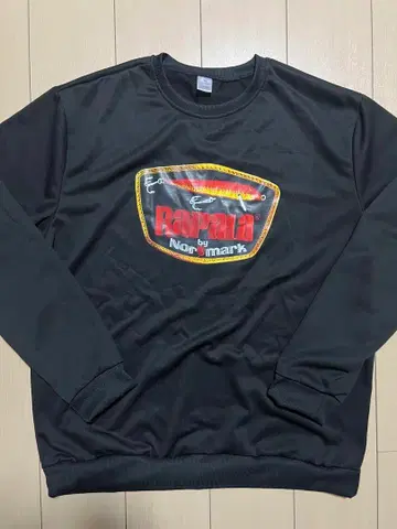 라팔라 rapala 트레이닝복 블랙 맨투맨 낚시 긴팔