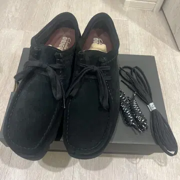 Wallabee GTX 블랙 스웨이드 7.5 미사용 새상품