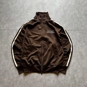 archive track jacket y2k brown