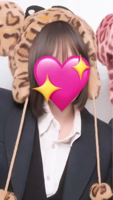 디즈니 팬캡 레오파드 무늬