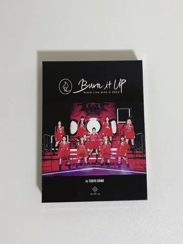 NiziU [ Burn it up ] LIVE DVD