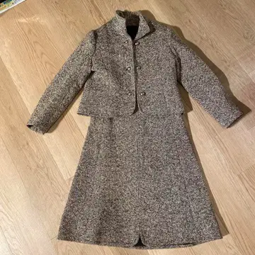 vintage 빈티지 트위드 자켓 & 원피스 셋업