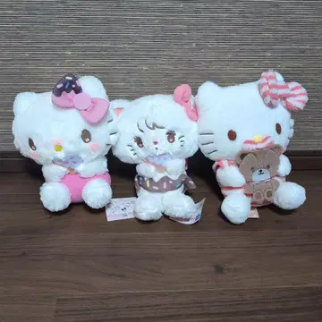 mikko x Sanrio 도넛 디자인 BIG 봉제 인형 등 묶음 판매