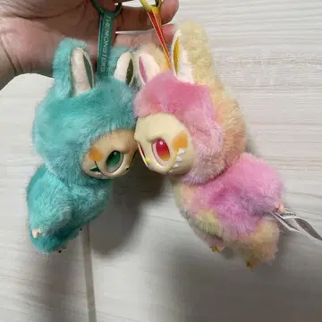 라후후 봉제 인형 2개 세트