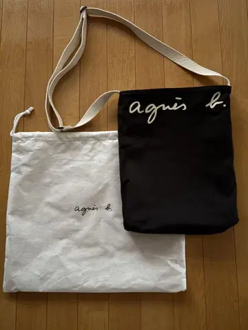 Agnes b 리버서블 숄더백
