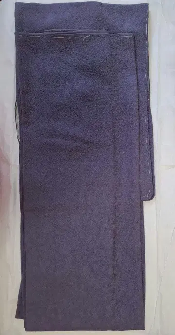 이로무지 순수 실크 이중 기모노 문 없음