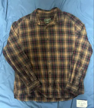 90's Eddie Bauer Ombre Check shirt