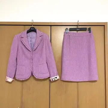 레오나르 자켓 and 스커트 수트 34