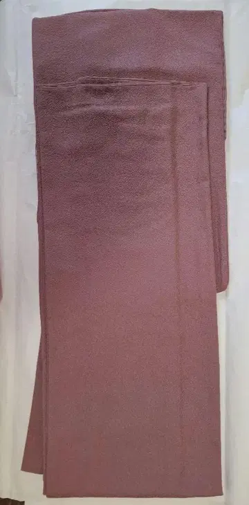 이로무지 순수 실크 이중 기모노 문 없음