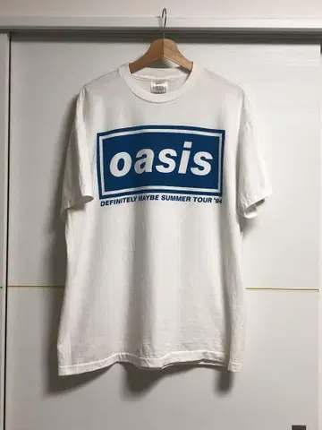 Oasis Summer Tour '94 티셔츠 밴딩 티셔츠