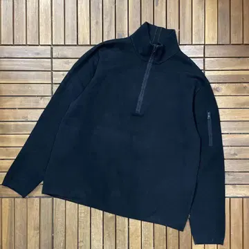BANANA REPUBLIC 하프 지퍼 하이넥 니트 풀오버
