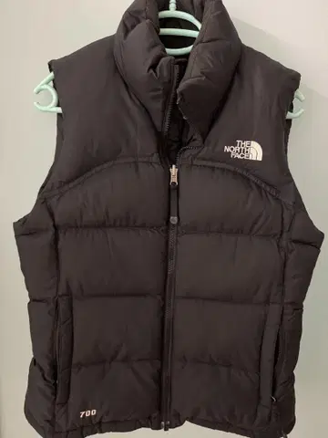 THE NORTH FACE 블랙 다운 베스트 700