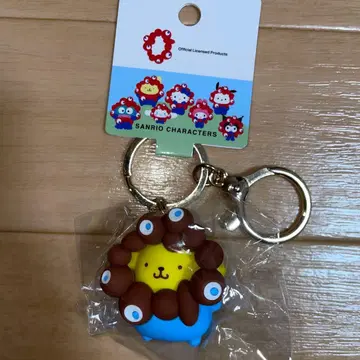먀쿠먀쿠 변신 입체 마스코트 컬러 키링 폼폼푸딩