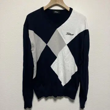 타이틀리스트 스웨터 V넥 L 골프웨어 남성용