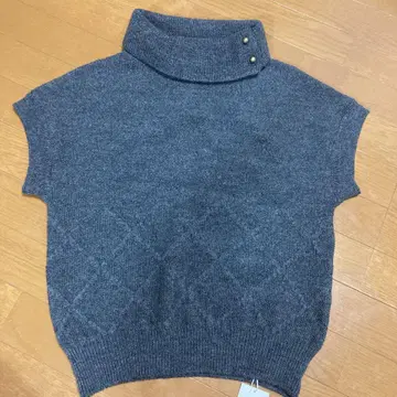 택 포함 새상품 매킨토시 철학 터틀 니트