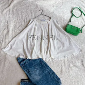 FENNEL 겉옷풍 참부착 케이프 슬리브 망토 판초 야마다야