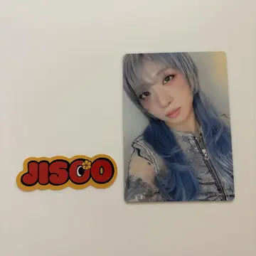 HANA JISOO 지수 트레이딩 카드 팬미