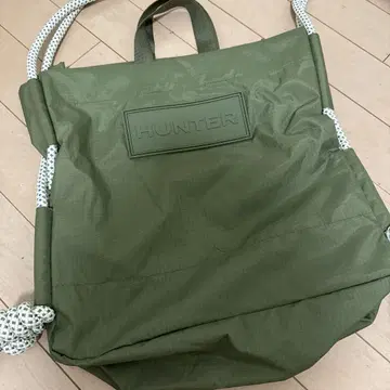 HUNTER / 트래블 립스탑 리사이클 나일론 토트 백