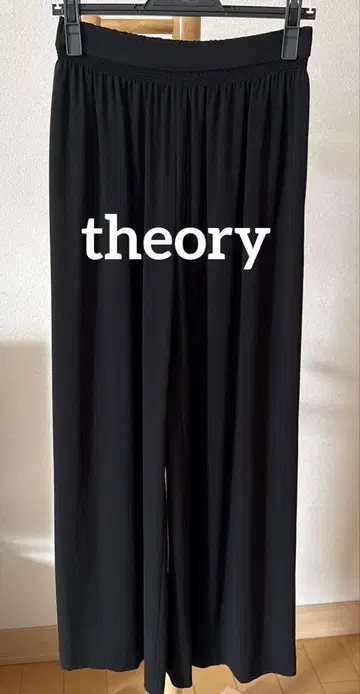 theory 와이드 팬츠 블랙