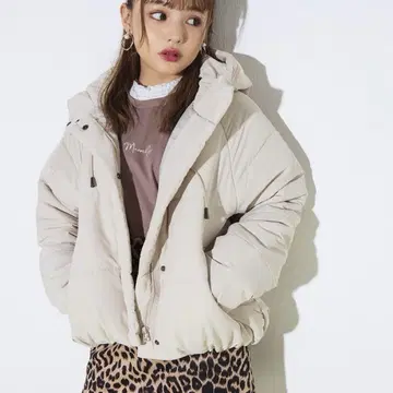 그레일 충전솜 에코 다운 자켓 아이보리 GRL iz43 아우터