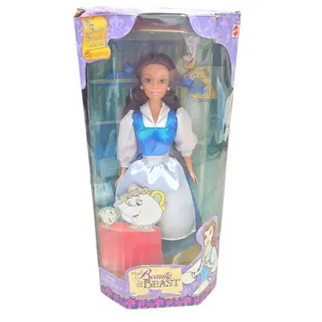 새상품급 마텔사 바비 인형 미녀와 야수 Belle 디즈니 barbie
