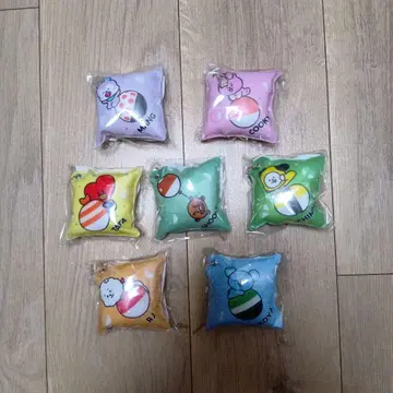 쿠라스시 BT21 쿠션 키링