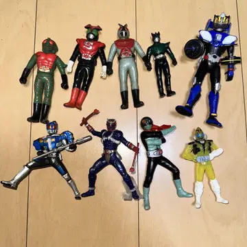 [G10095] 가면라이더 피규어 소프트 비닐