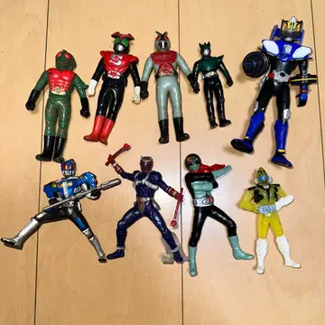 [G10095] 가면라이더 피규어 소프트 비닐