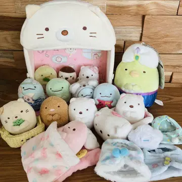 산엑스 스미코구라시 봉제 인형 마스코트 묶음 판매