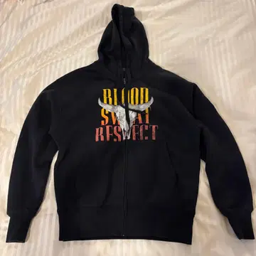 UnderArmour BLOOD SWEAT RESPECT 지퍼 후드티