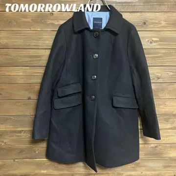 [ 투모로우랜드 ] TOMORROWLAND 블랙 울 코트 M