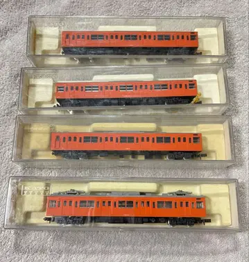 KATO 세키스이 금속 N 게이지 주오선 철도 모형 4량 세트