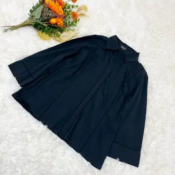 SONIA RYKIEL 셔츠 자켓 스티치 디자인 코튼 혼방 모드
