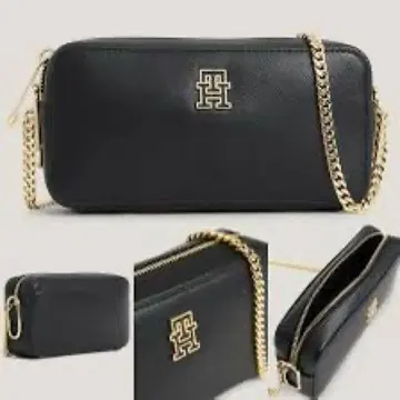 TOMMY HILFIGER 타미힐피거 로고 체인 숄더백