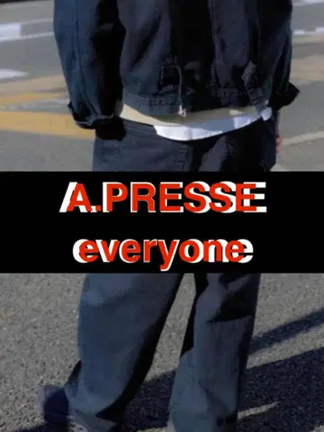 A.PRESSE everyone Vintage Baggy Denim XL
