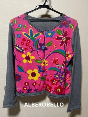 ALBEROBELLO 알베로베로 버튼이 귀여운 가디건