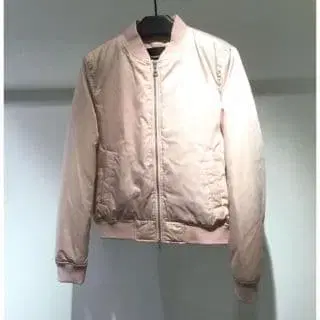 띠어리 MA-1 블루종 다운 핑크 [미사용] S