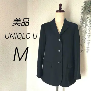 새상품급 유니클로 유 테일러드 자켓 M 블랙 Uniqlo U 블랙