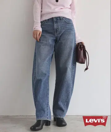 리바이스 SLOBE IENA 별주 데님 팬츠