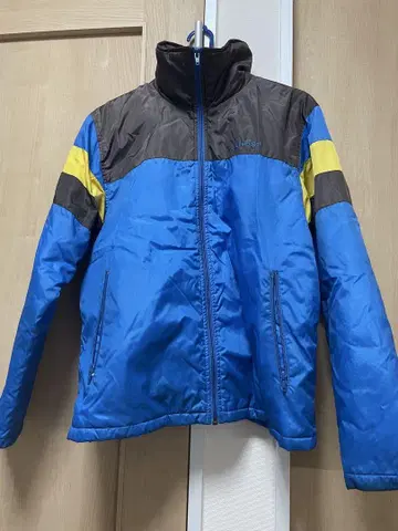 90s USA libertybell 나일론 자켓 그린 블루