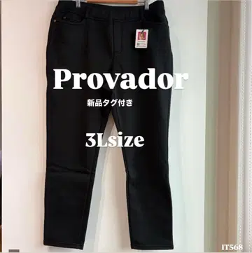 Provador 속기모 따뜻한 스트레치 팬츠 블랙 3L