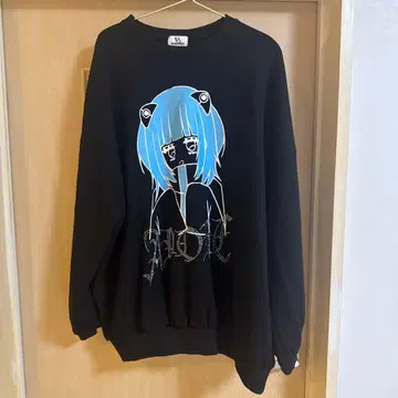 볼케이노 큐빅 BLUEGIRL 맨투맨