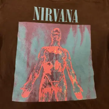 XL nirvana 90s 빈티지 티셔츠