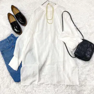 새상품급 URBAN RESEARCH ROSSO 2WAY 튜닉 셔츠