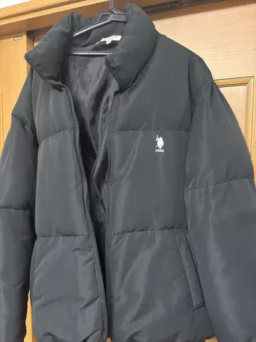 U.S. POLO ASSN. 블랙 다운 자켓 M