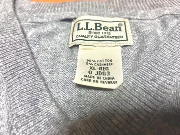 구제 의류 L.L.Bean 그레이 V넥 맨투맨 XL