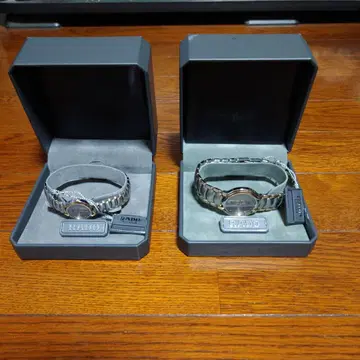 RADO 손목시계 (쿼츠) 실버/골드 페어 배터리 교체 완료