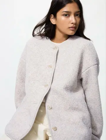 UNIQLO 보아 플리스 릴랙스 가디건